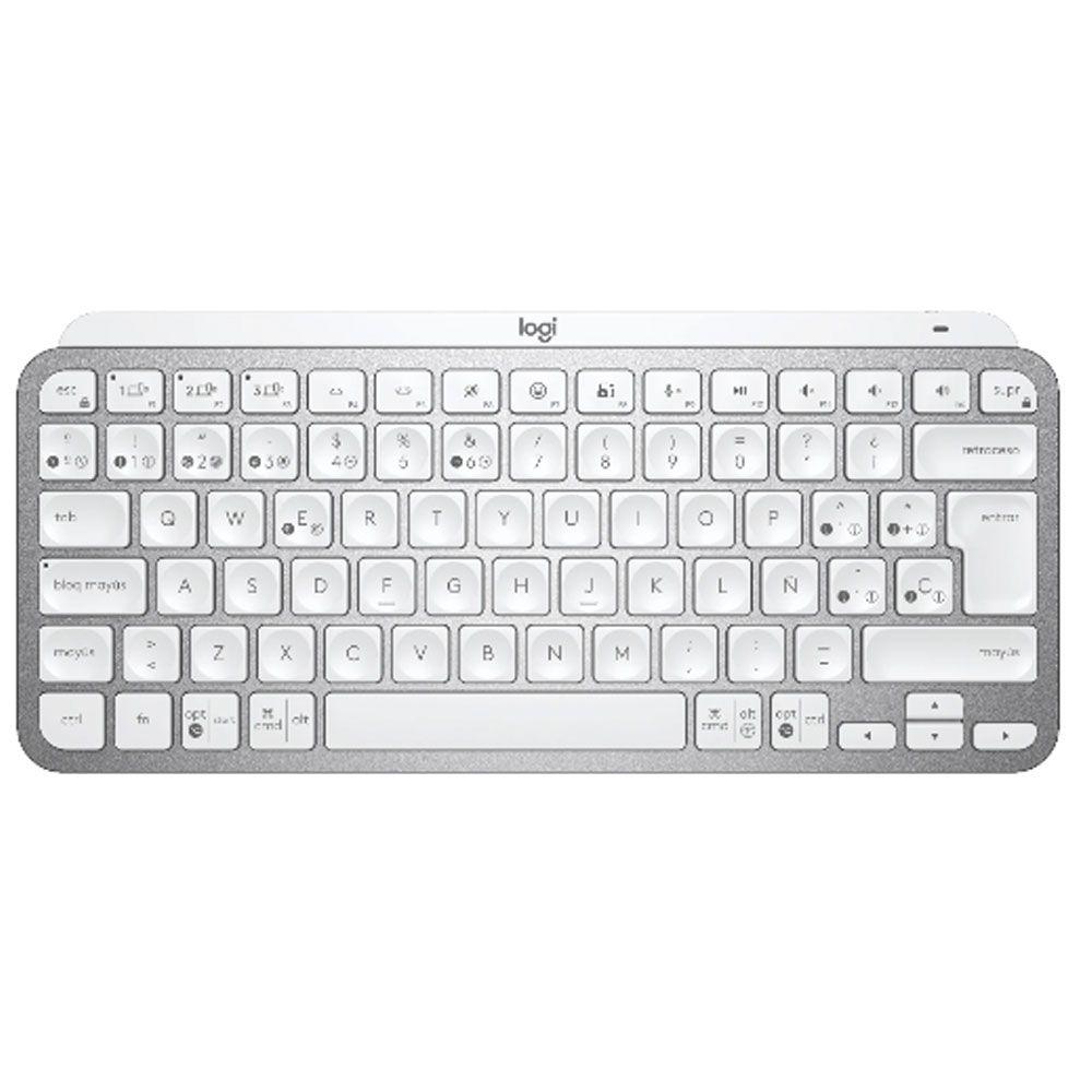 Teclado Inalambrico Logitech MX Keys Mini Español Lat Gris-0