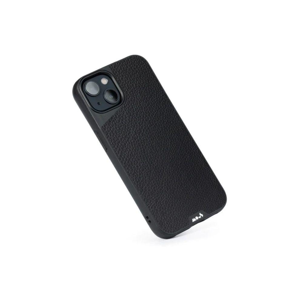 Carcasa Mous Limitless 4.0 para iPhone 13 Cuero Negro-1