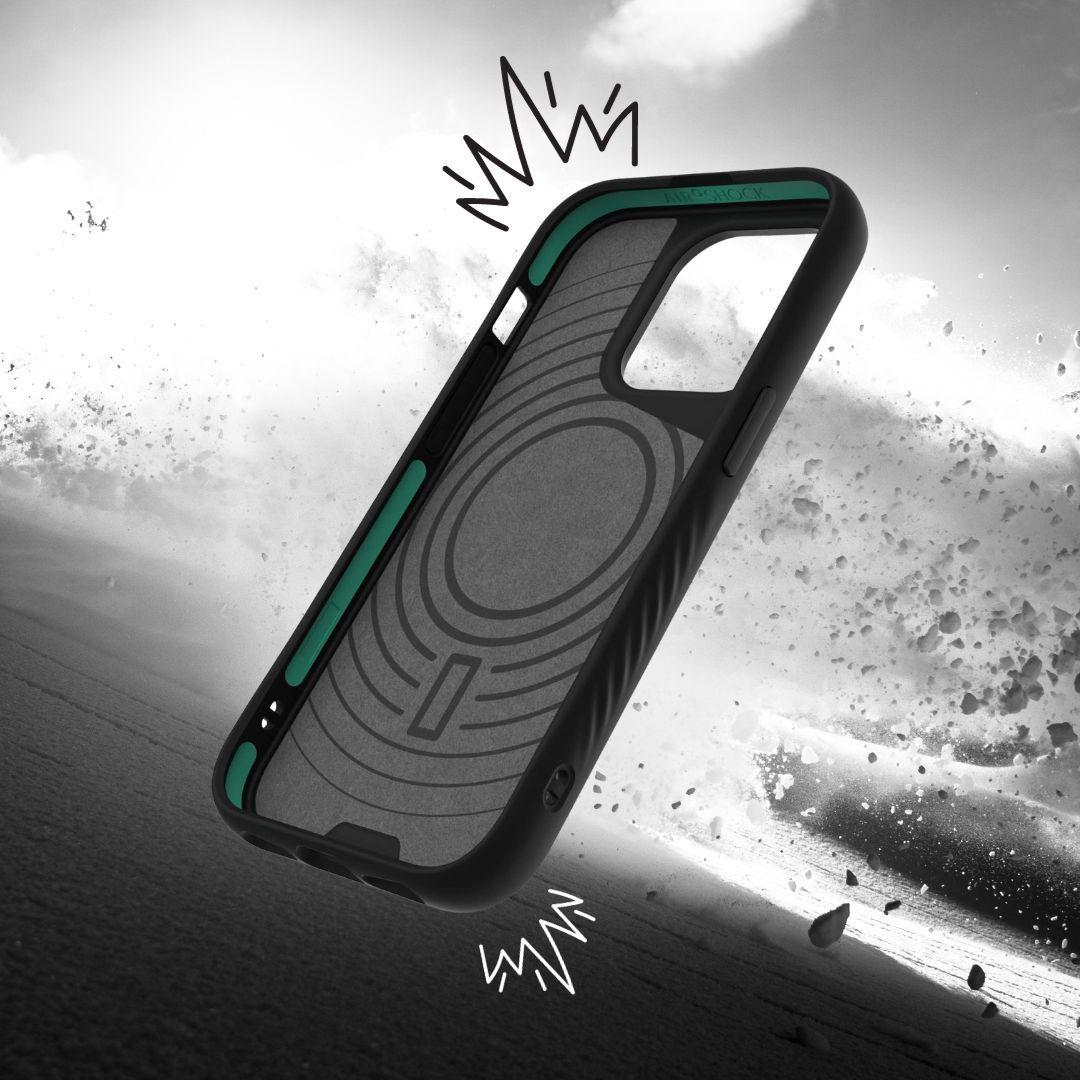 Carcasa Mous Limitless 4.0 para iPhone 13 Cuero Negro-5