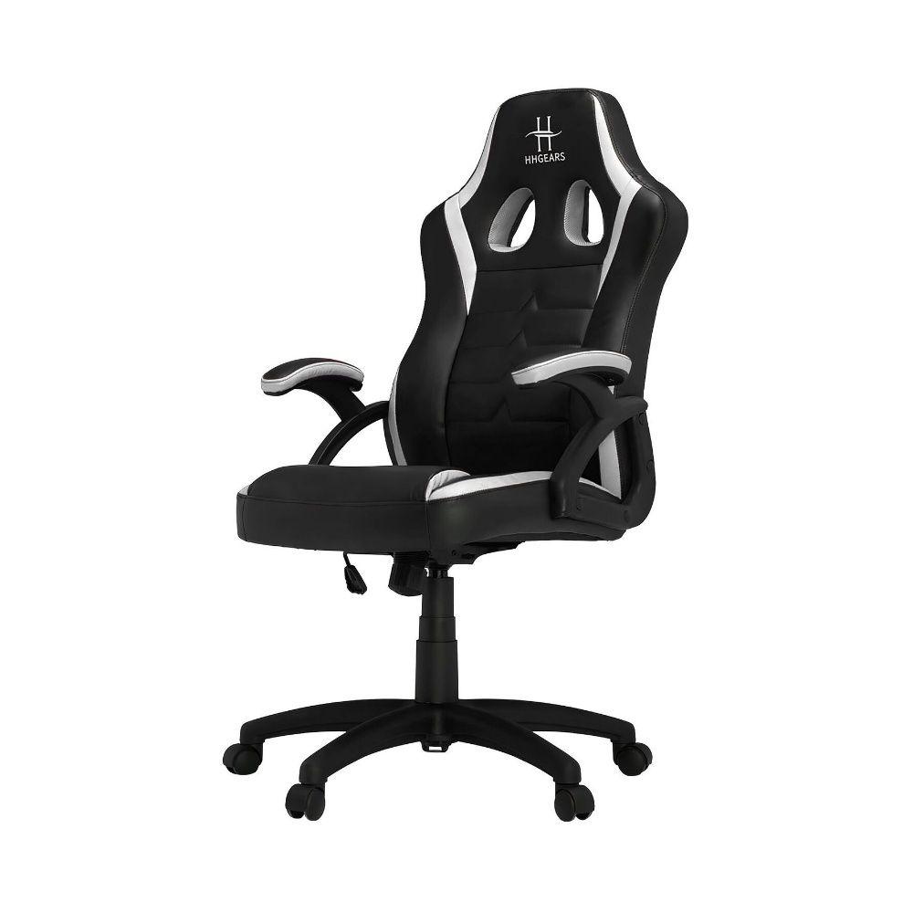 Silla Gamer HHGears SM115 BW Negra y Blanca-0