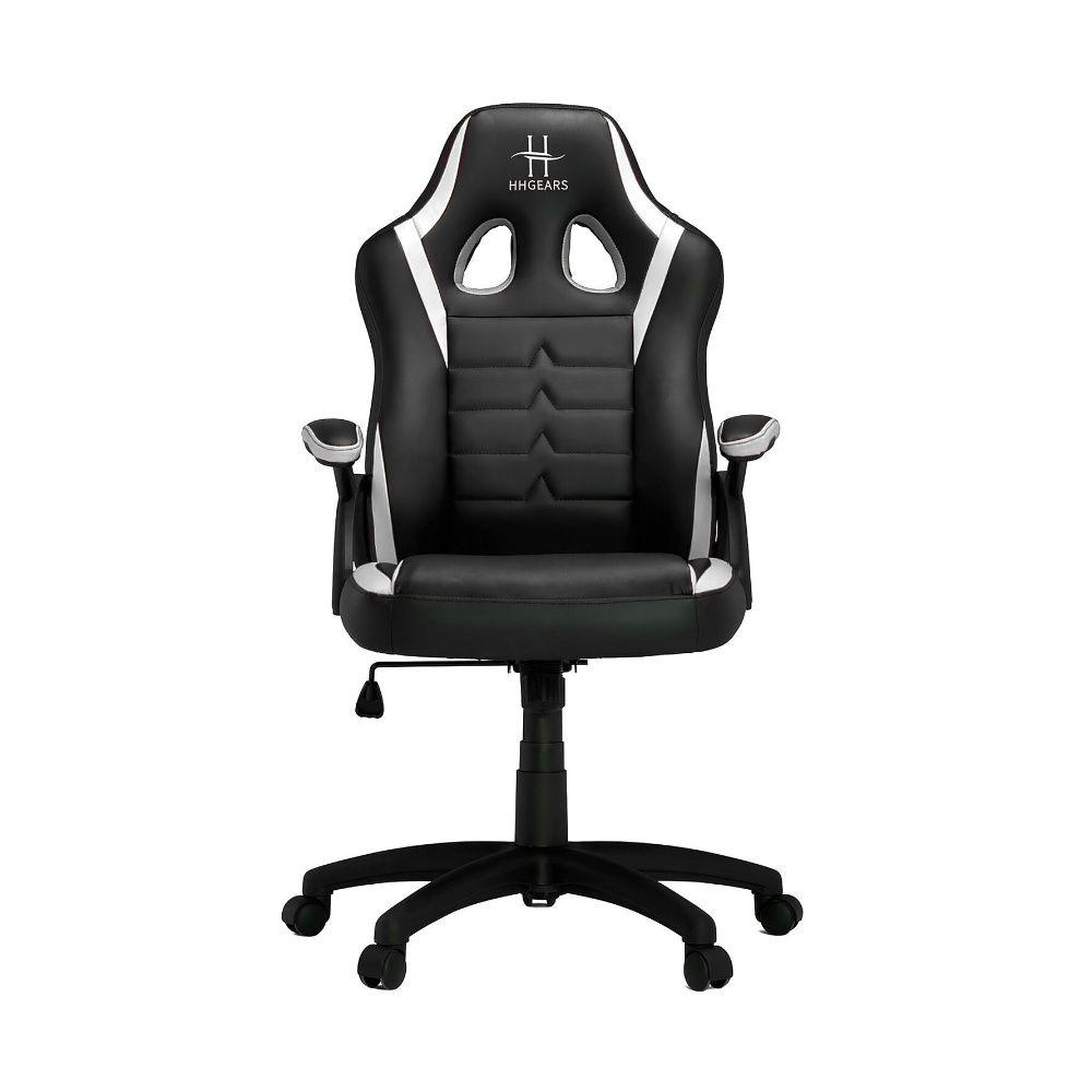 Silla Gamer HHGears SM115 BW Negra y Blanca-1