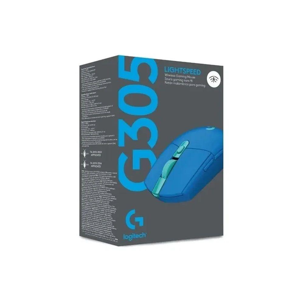 Mouse Gamer Inalambrico Logitech G305 Lightspeed Hero Azul-3