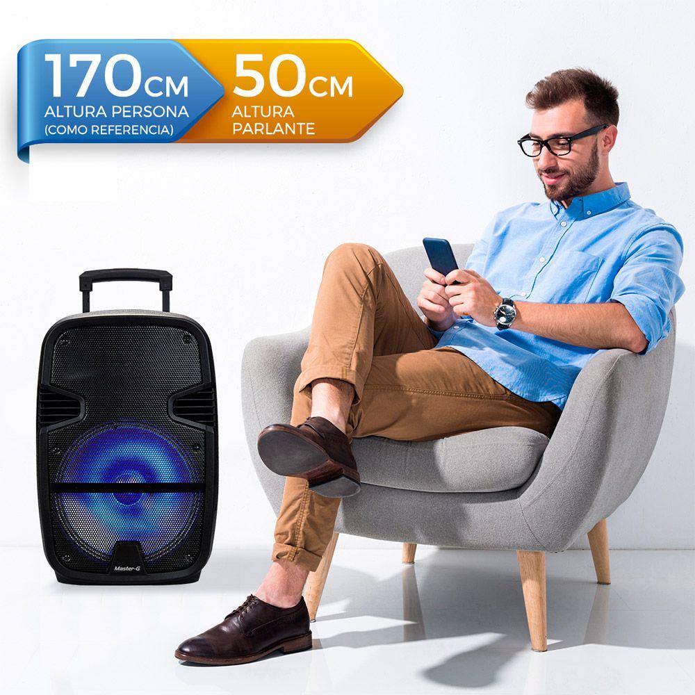 Parlante Master G SPB12B Bluetooth 12 Pulgadas Negro-6