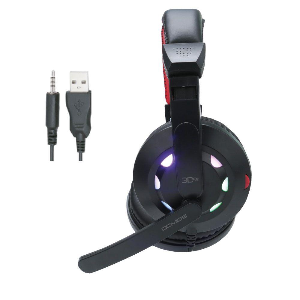 Kit Gamer 3DFX Ogmios Teclado Mouse Audifonos Mouse Pad-8