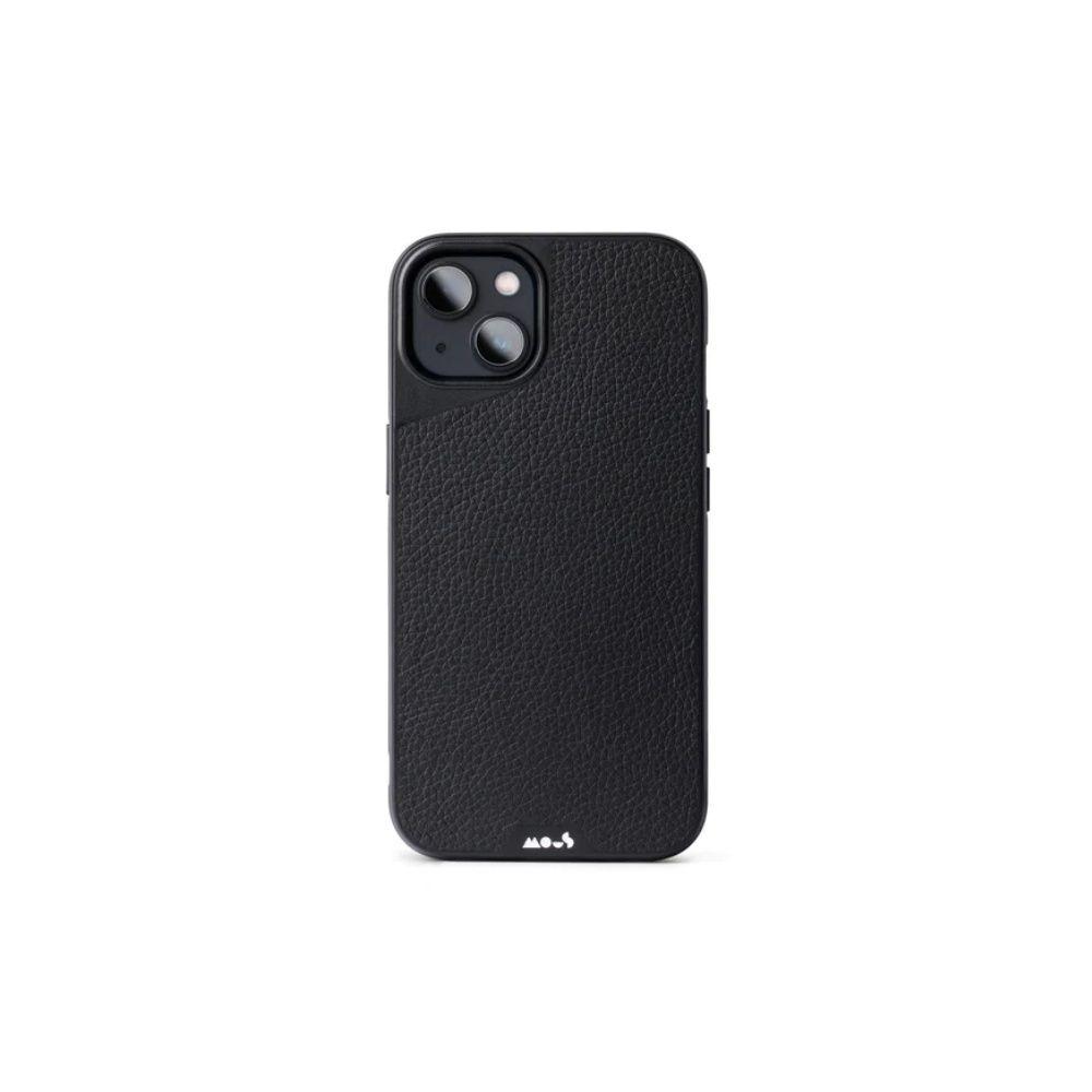 Carcasa Mous Limitless 4.0 para iPhone 13 Pro Cuero negro-0