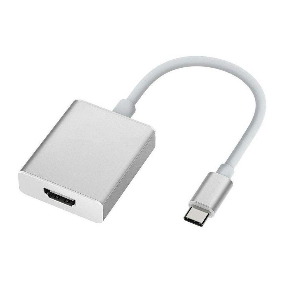 Adaptador Mlab 8390 USB a HDMI 4K Plata-0