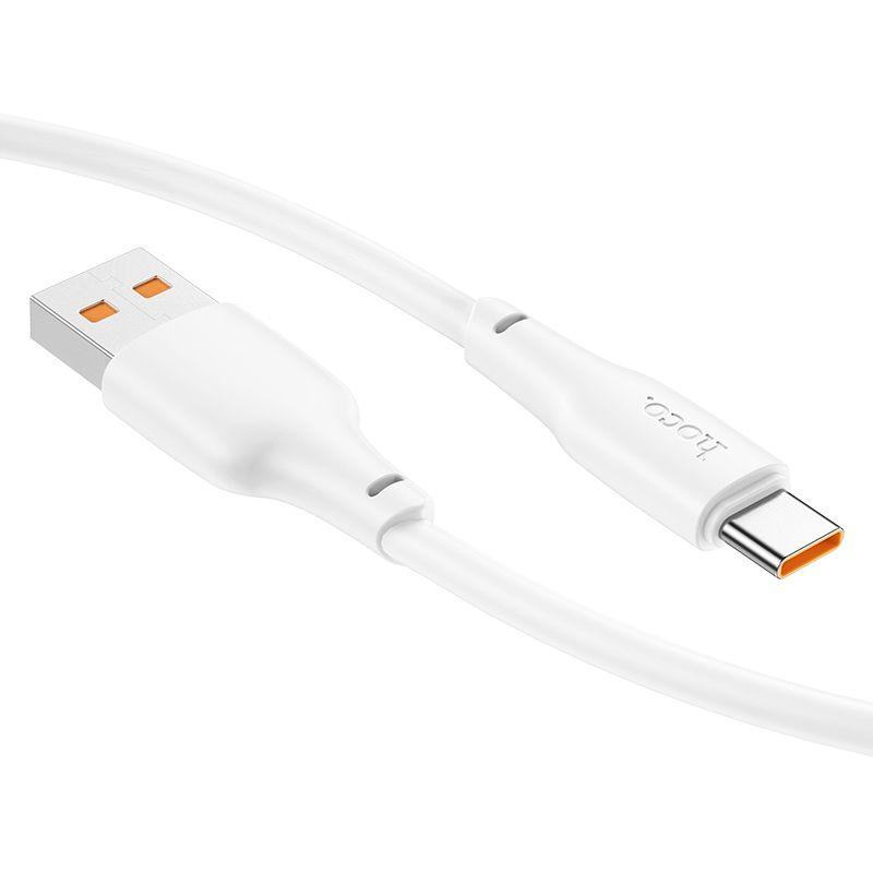 Cable Hoco X93 Force 27W Usb a Usb C 1M Blanco-1