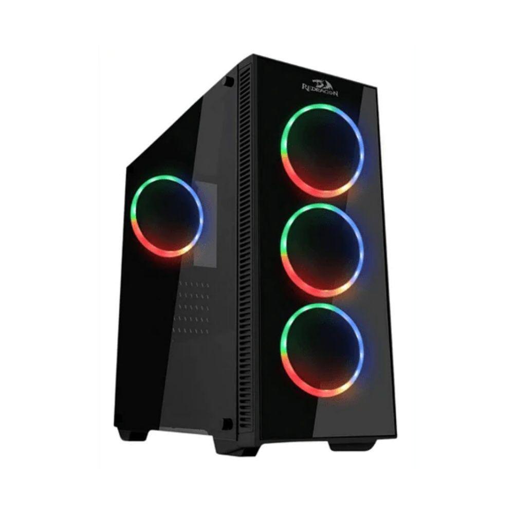 Gabinete Gamer Redragon Sideswipe GC-601 Pro Ventana Vidrio-0