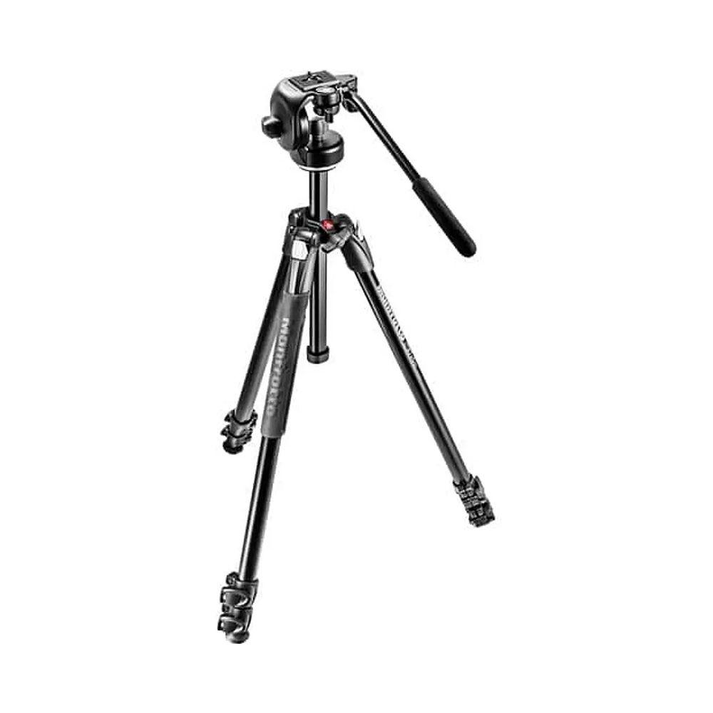 Kit de tripode Manfrotto 290 Xtra con cabezal 2 vias-2