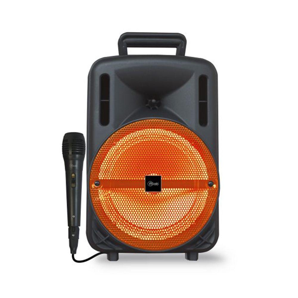 Parlante Mlab Street 3 8707 Bluetooth Karaoke 2000W Naranja-0