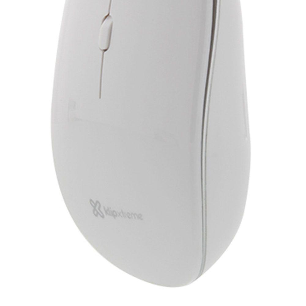 Mouse Klip Xtreme  Arrow KMW 335WH inalambrico Blanco-6