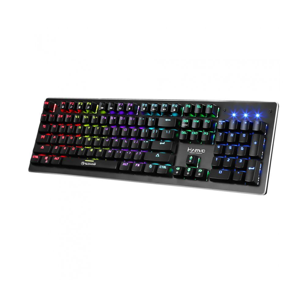 Teclado gamer mecanico Marvo KG909 Switch Outemu Blue-6
