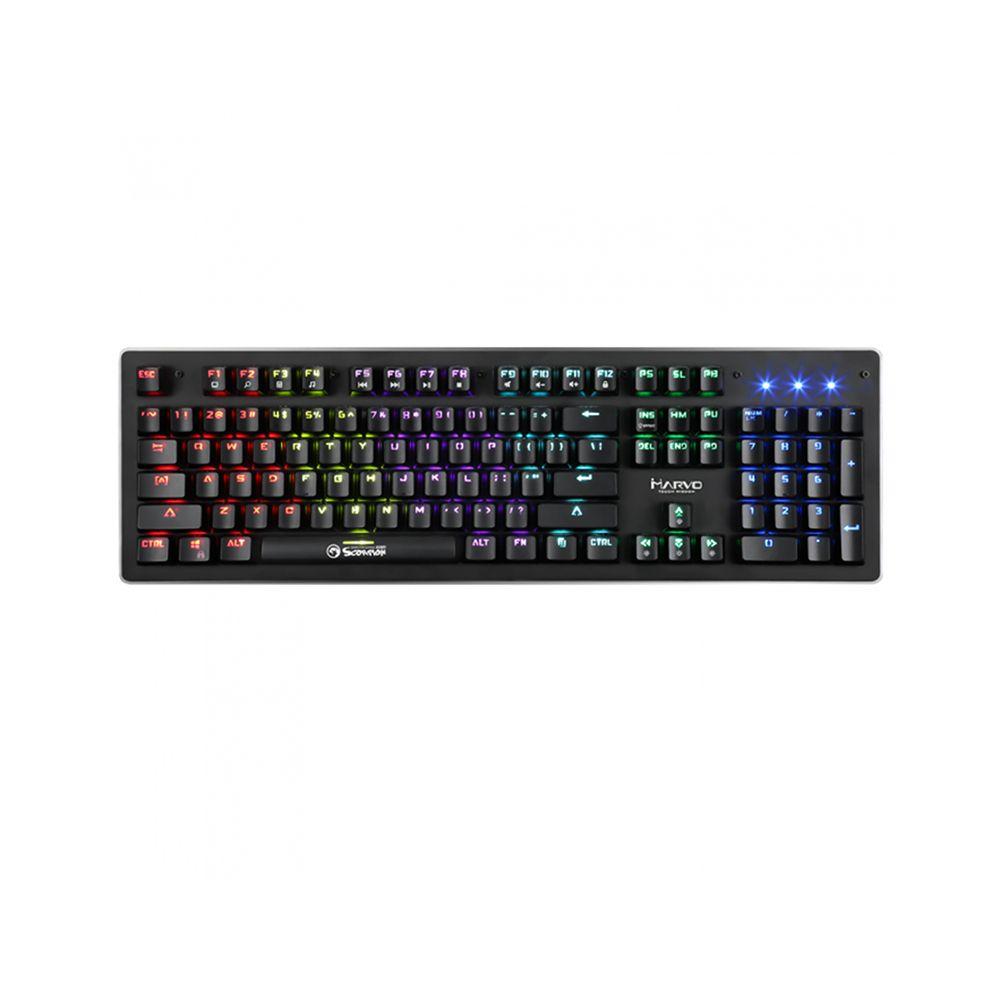 Teclado gamer mecanico Marvo KG909 Switch Outemu Blue-7