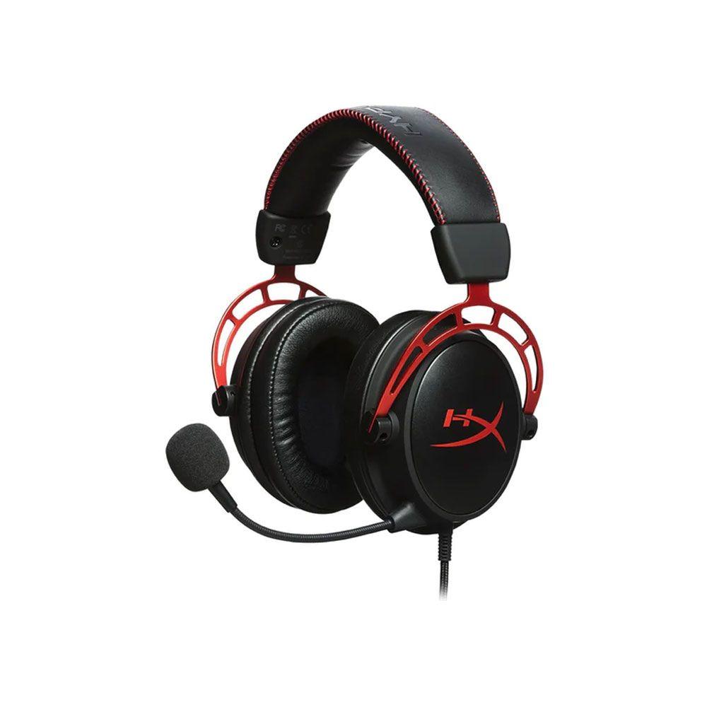 Audífonos Gamer HyperX Cloud Alpha PS4 PC Xbox Negro y Rojo-0