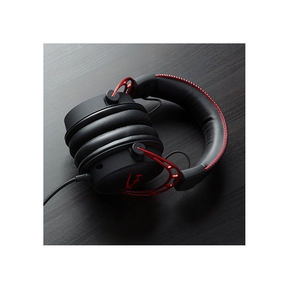 Audífonos Gamer HyperX Cloud Alpha PS4 PC Xbox Negro y Rojo-6