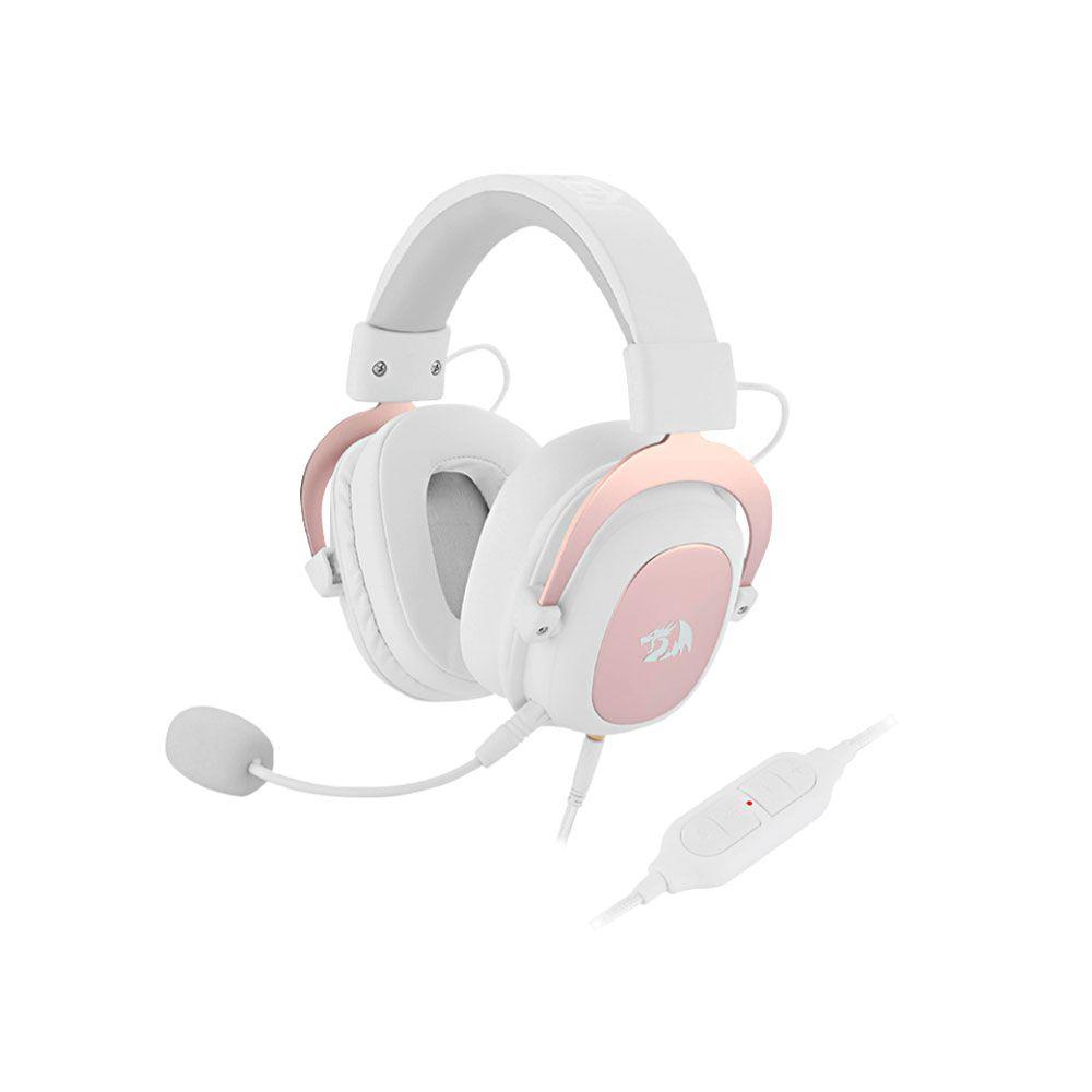 Audifonos Gamer Redragon Zeus 2 H510W PS4 PC Xbox Blanco-0