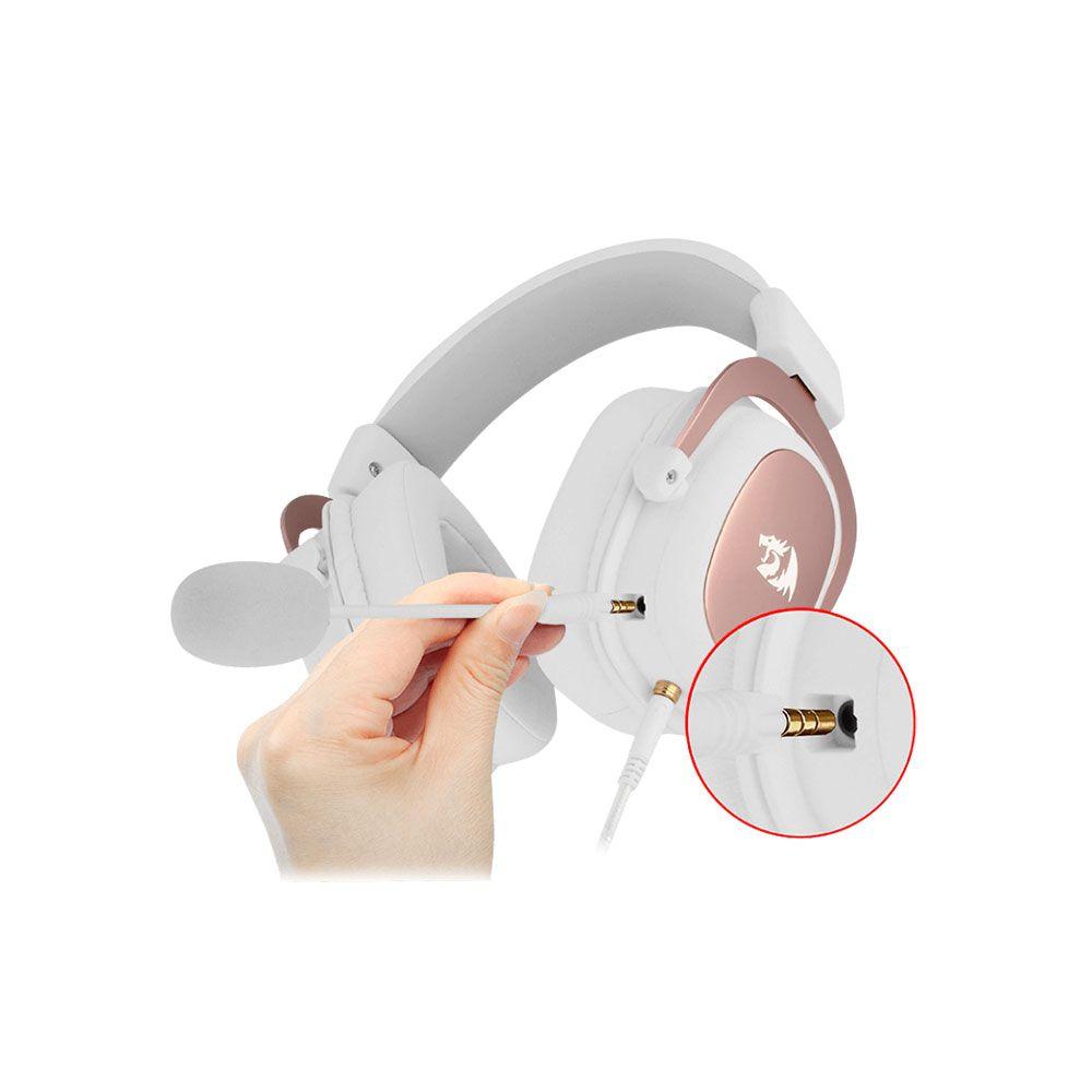 Audifonos Gamer Redragon Zeus 2 H510W PS4 PC Xbox Blanco-3