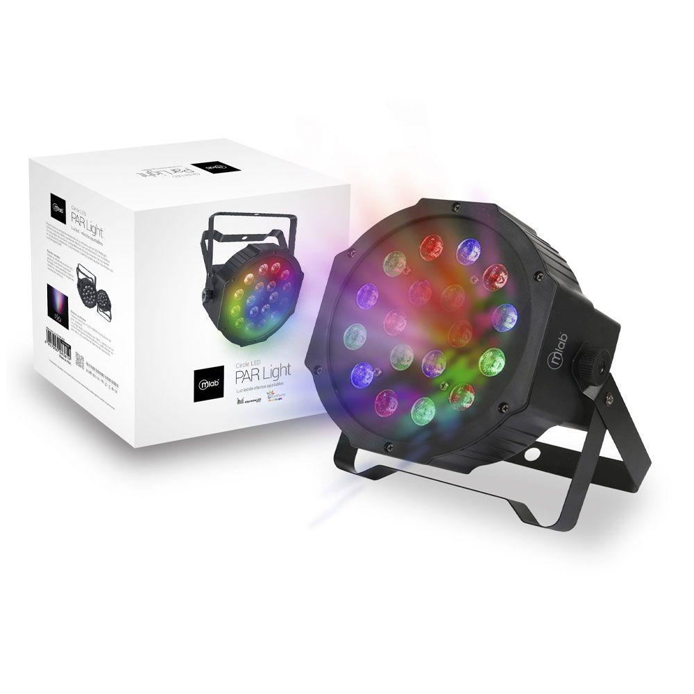 Luces de fiesta Mlab 8361 Par Light Circle LED RGB-1