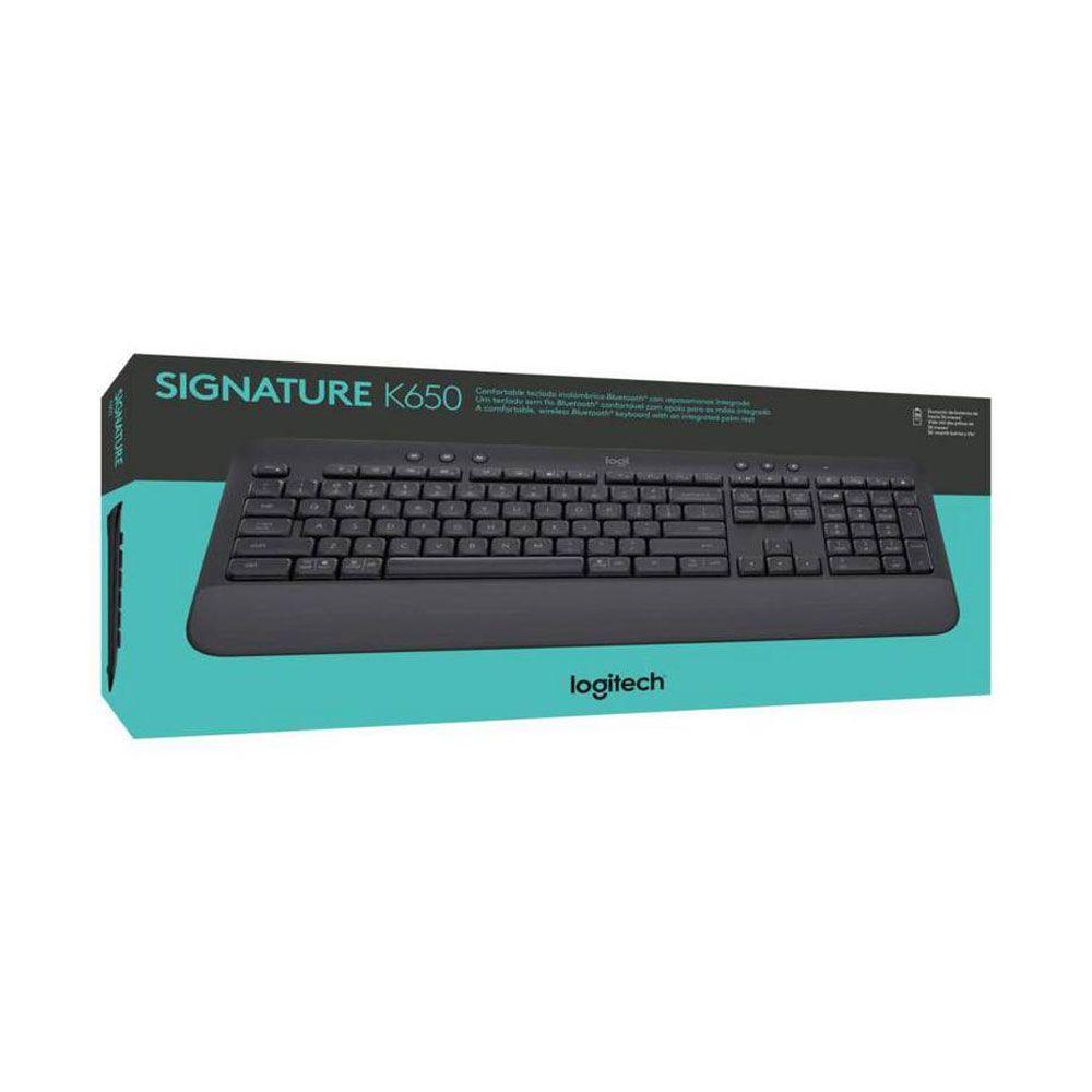 Teclado inalambrico Logitech Signature K650 Grafito-4