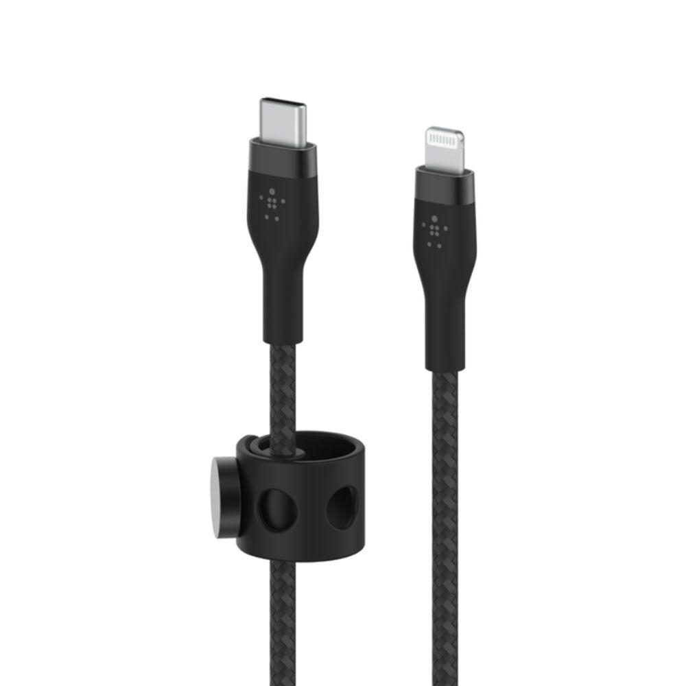 Cable Belkin Pro flex USB C a Ligthing 2mt Negro-1
