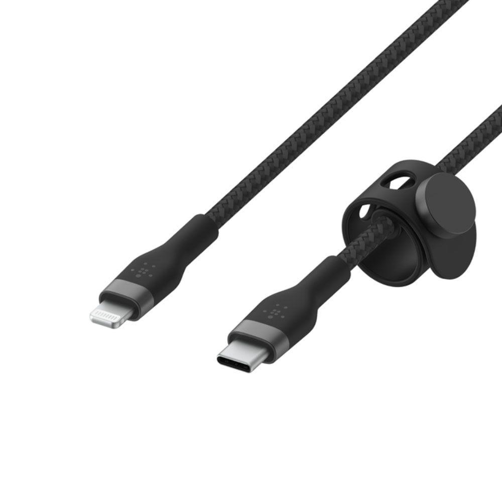 Cable Belkin Pro flex USB C a Ligthing 2mt Negro-3