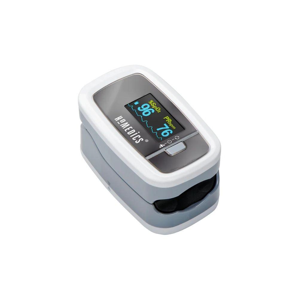 Oxímetro Digital Homedics Medidor de Saturación Gris-0