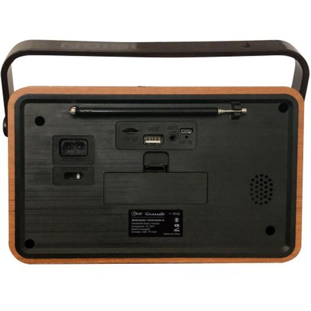 Radio Parlante MLab 9142 Retro Grosseto Bluetooth USB FM-4