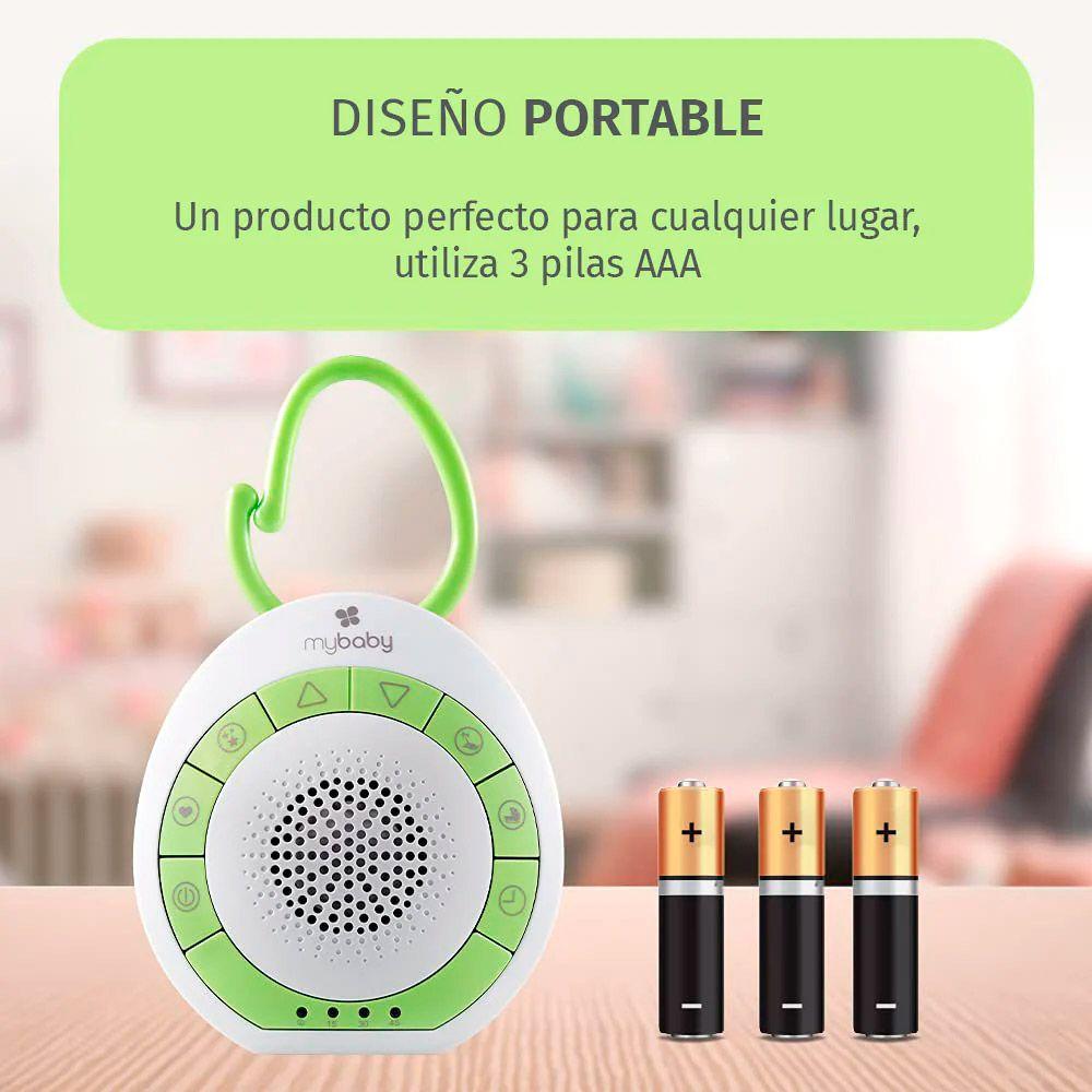 Parlante para Relajación Homedics MyBaby SoundSpa Plata-5