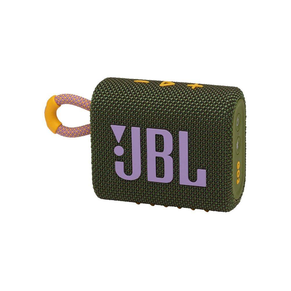 Parlante JBL GO 3 Bluetooth 5.0 IP67 Verde-1