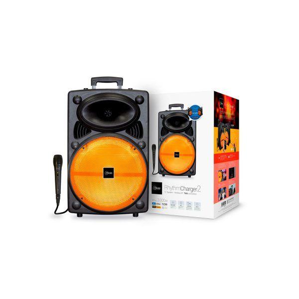 Parlante Mlab Rhythm Charger 2 Bluetooth 12 pulgadas Naranja-8