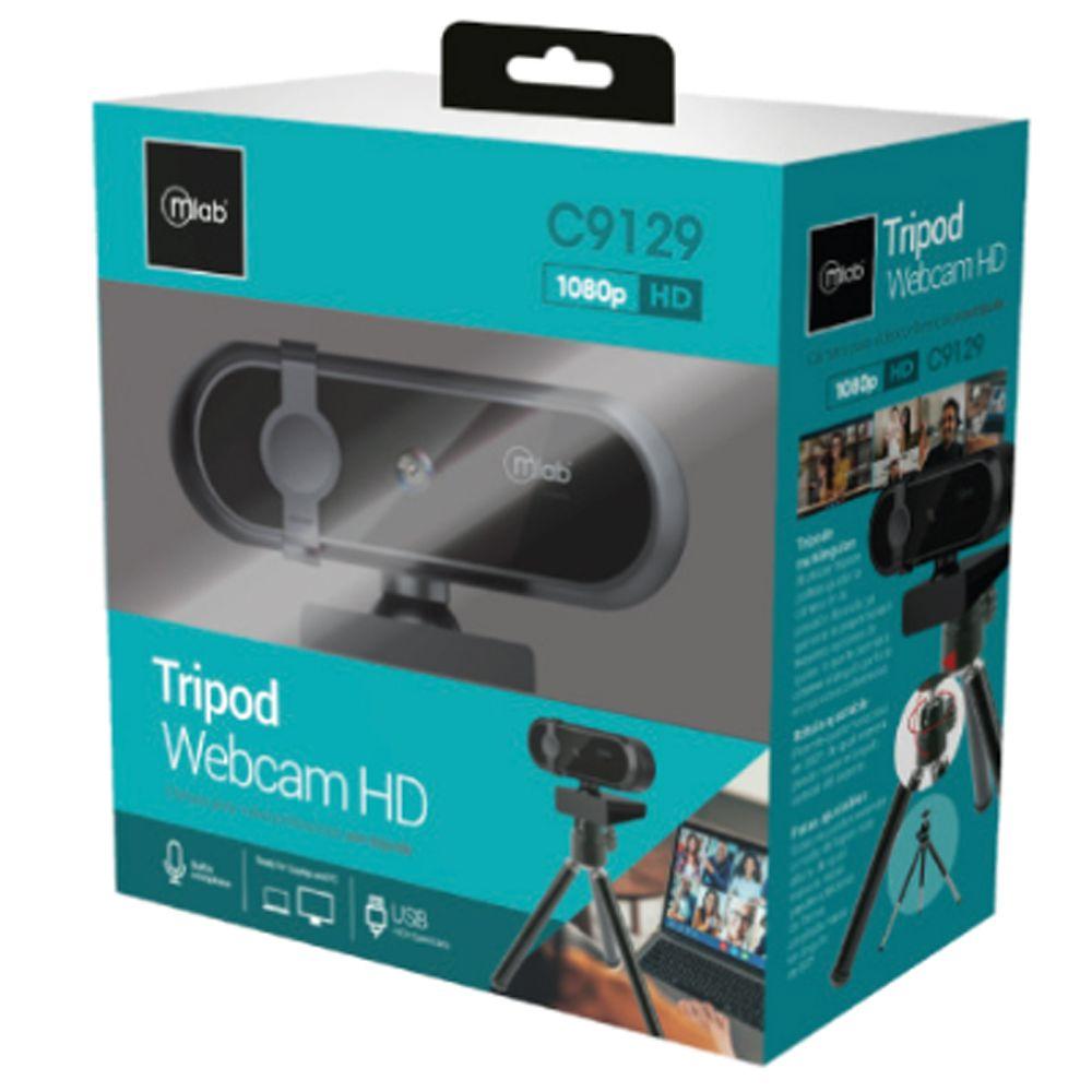 Webcam MLab C9129 1080p HD con Trípode USB 2.0-9