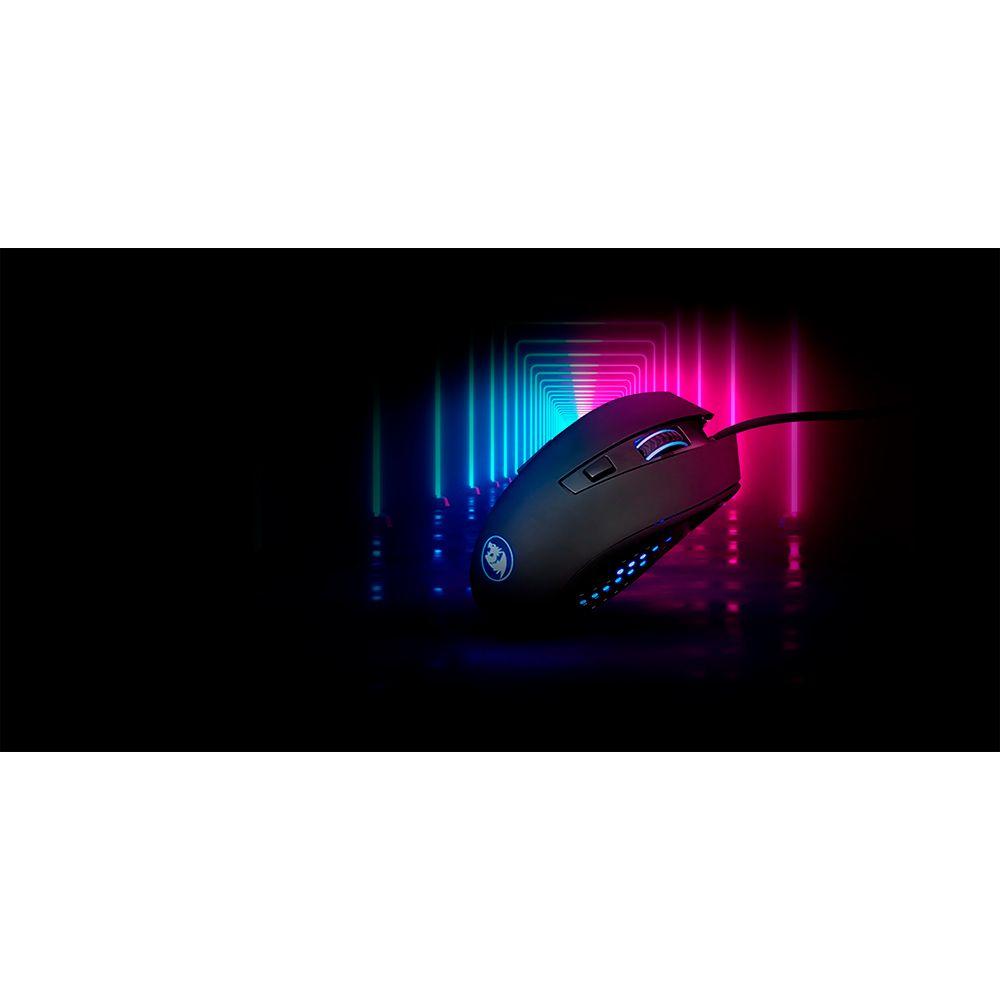 Mouse Gamer Redragon M610 Gainer USB 7 Botones 3200 DPI-7