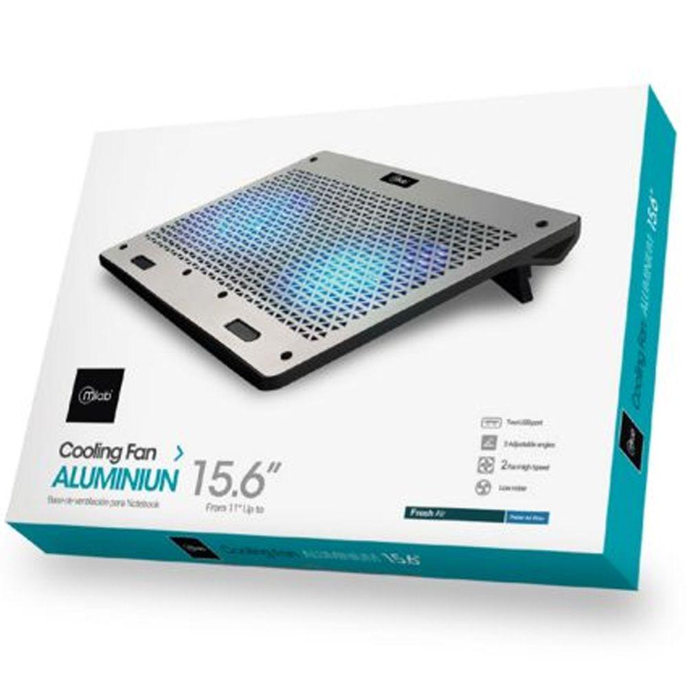 Base Ventilador MLab Aluminium para Notebook hasta 15.6”-2