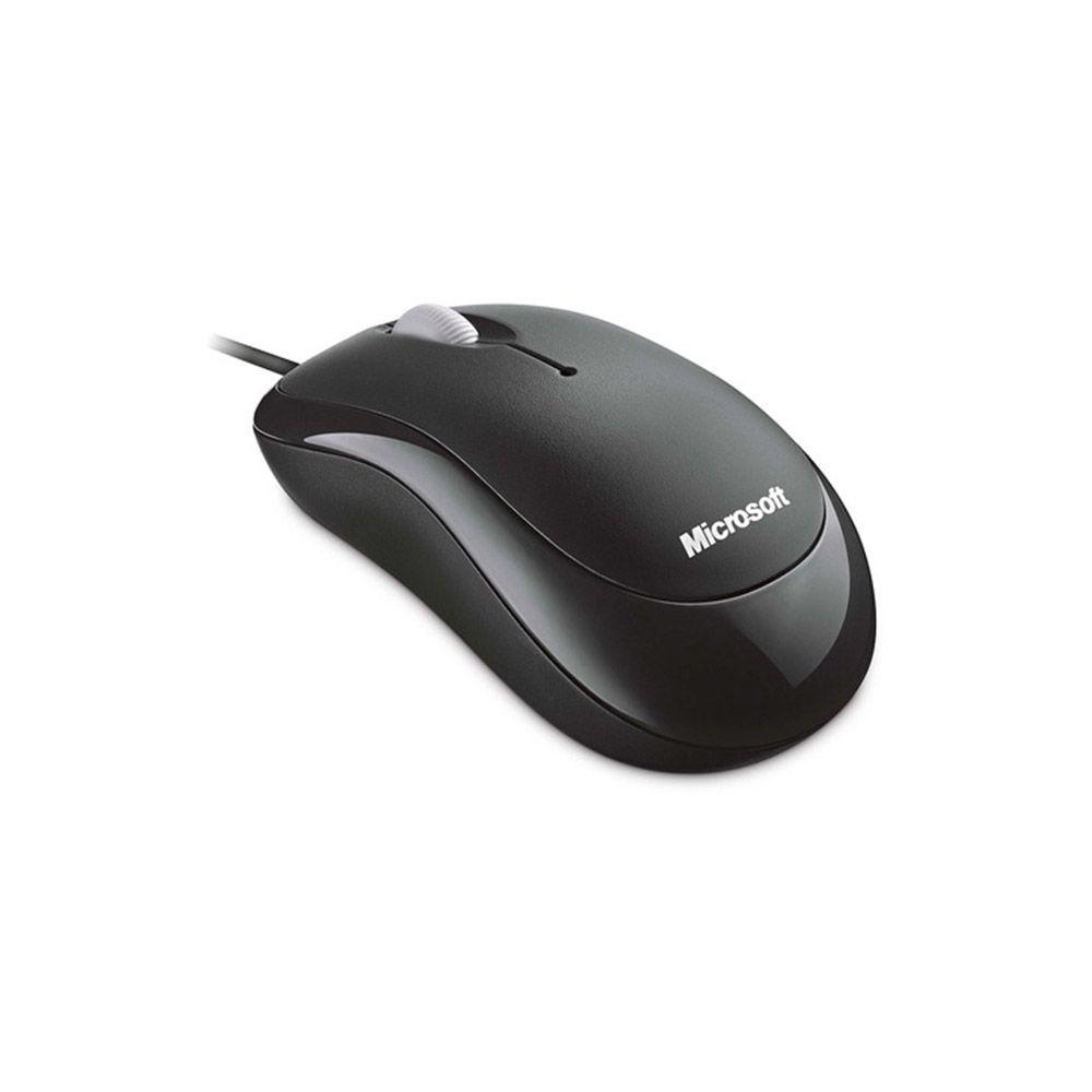 Kit teclado y mouse Microsoft 600 con cable USB Negro-9