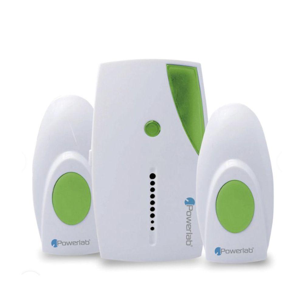 Timbre inalambrico Powerlab Dual Door bell pack-0