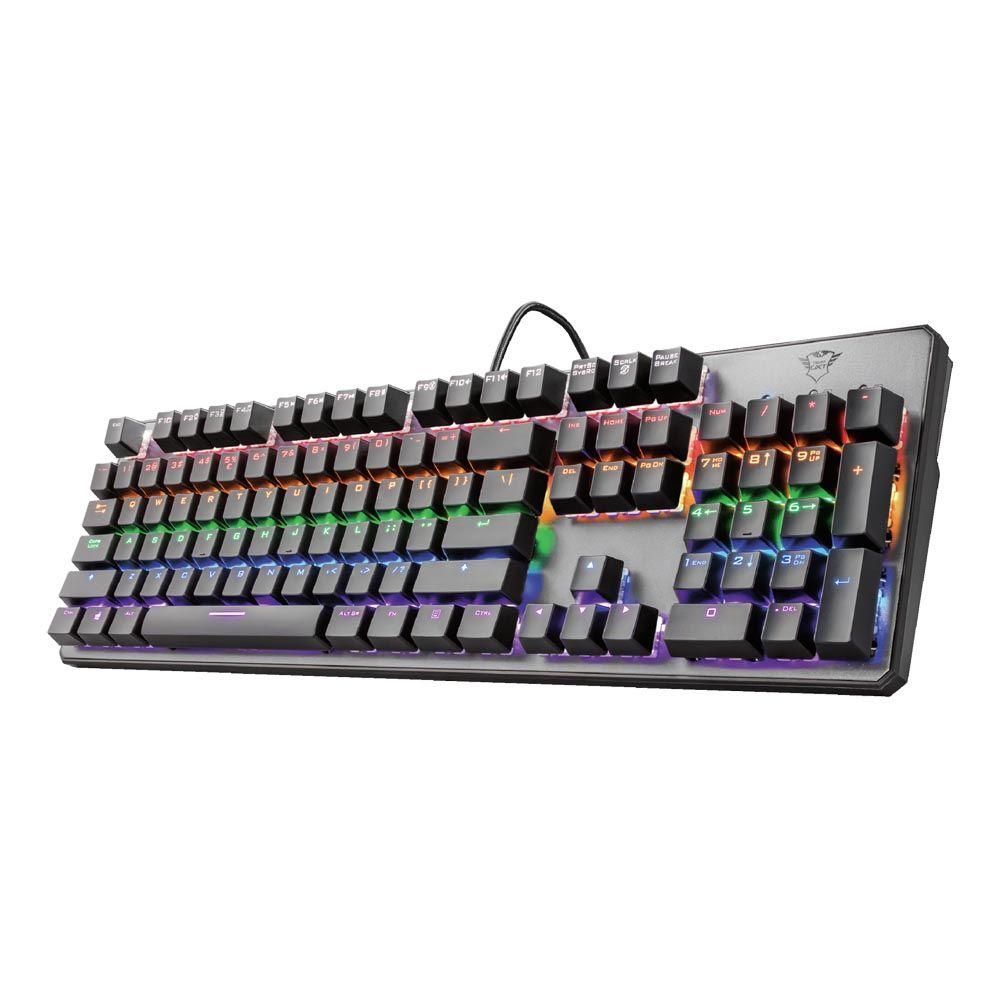 Teclado Mecanico Gamer Trust GXT 865 Asta 7 modos de colores-4