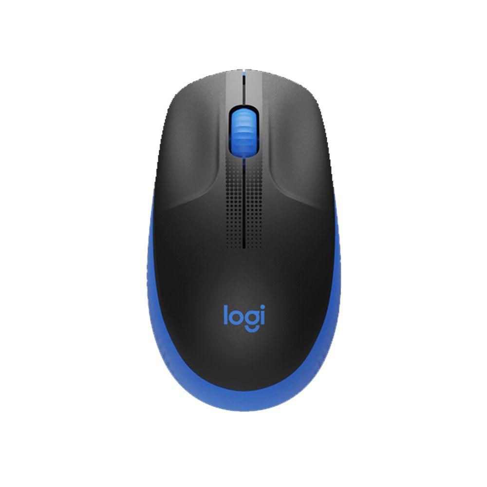 Mouse Logitech M190 inalámbrico USB Windows MacOS Azul-1
