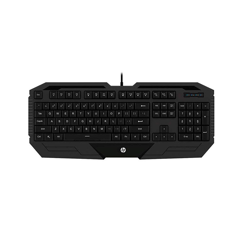 Teclado Gamer membrana HP K130 Ingles-1