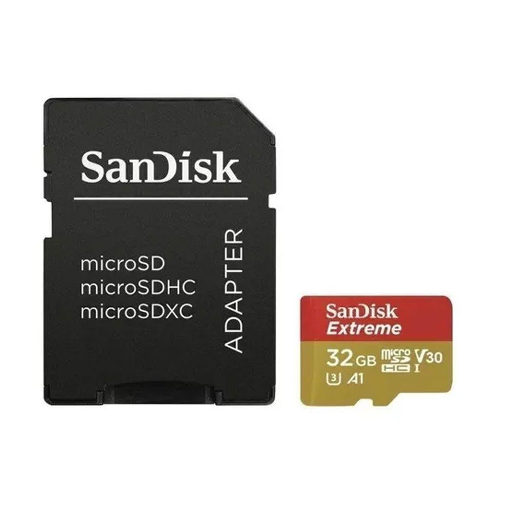 Tarjeta de memoria SanDisk Extreme 32GB microSDHC V3-0