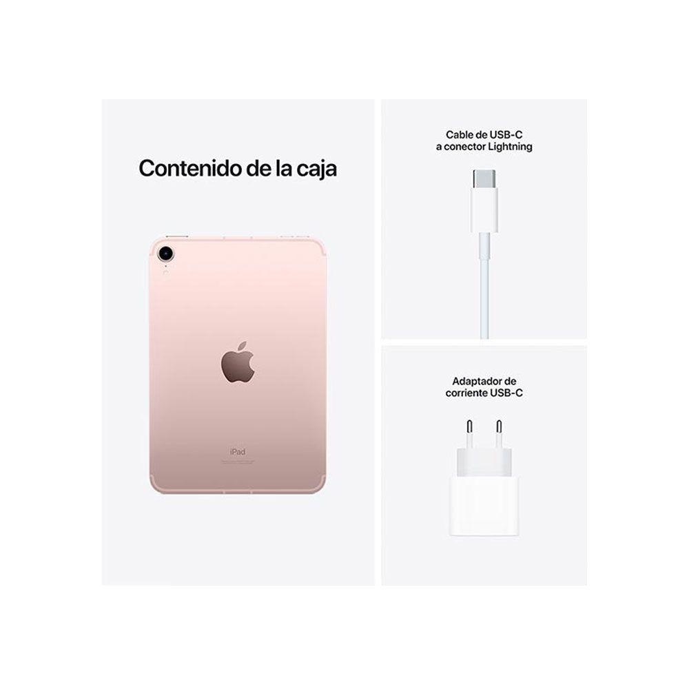 Apple iPad mini 8.3 WiFi + Cellular 64 GB 6 Gen Rosada Apple