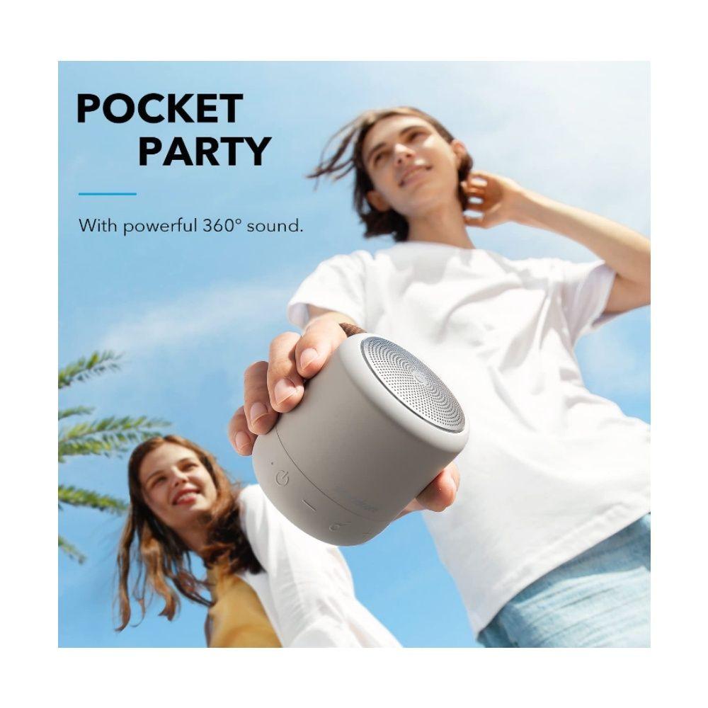 Parlante Anker Soundcore Mini 3 Pro Bluetooth IPX7 Gris-1