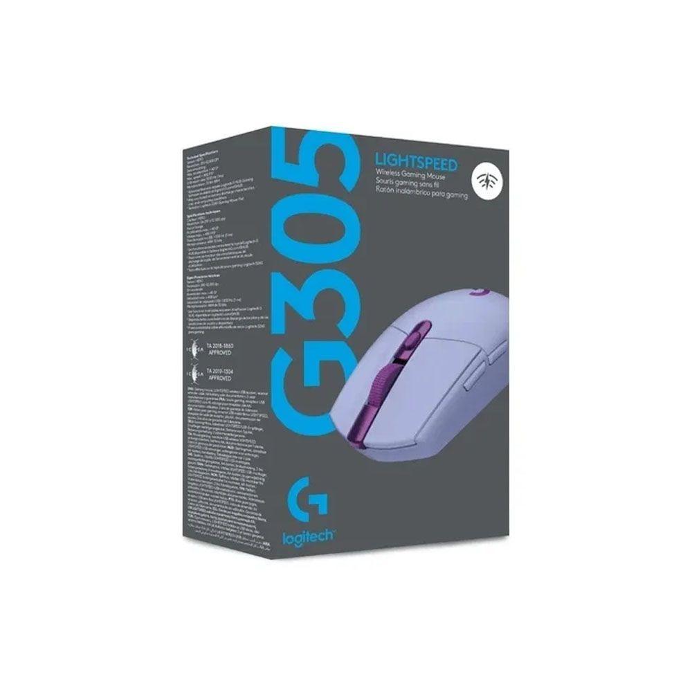 Mouse Gamer Inalambrico Logitech G305 Lightspeed Hero Lila-4