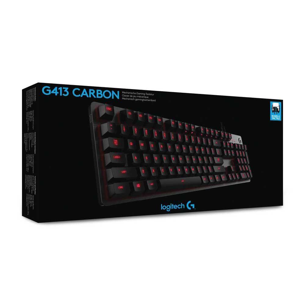 Teclado Mecanico Logitech G413 Carbon Gaming Luz Led Red-1