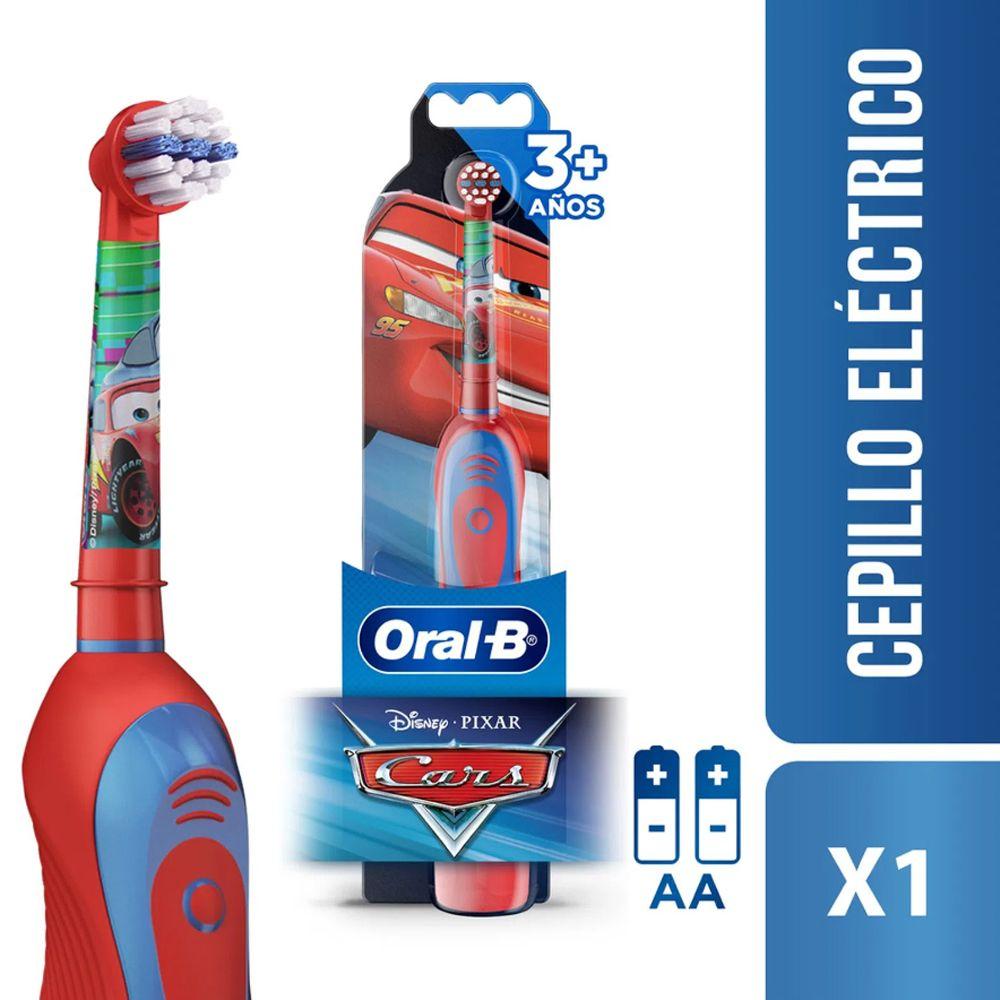 Cepillo Eléctrico Oral B Disney Pixar Cars Suave 1 Unidad-1