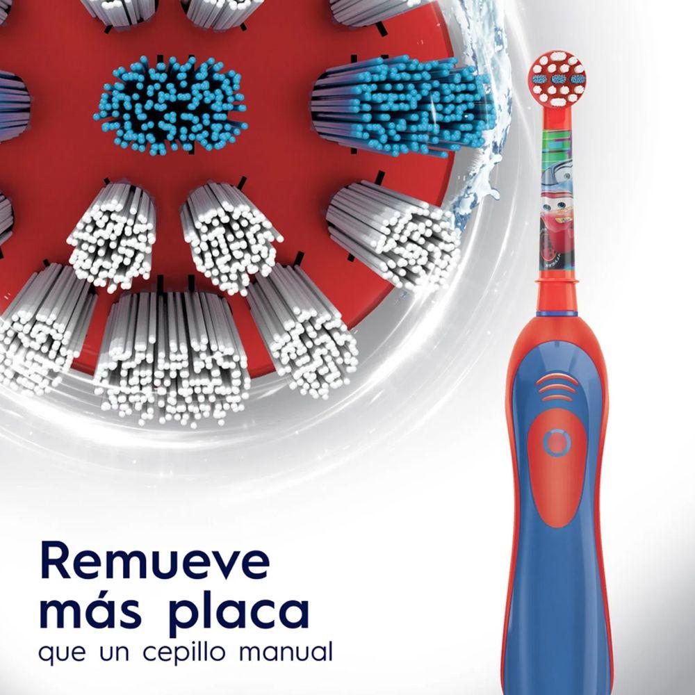 Cepillo Eléctrico Oral B Disney Pixar Cars Suave 1 Unidad-2