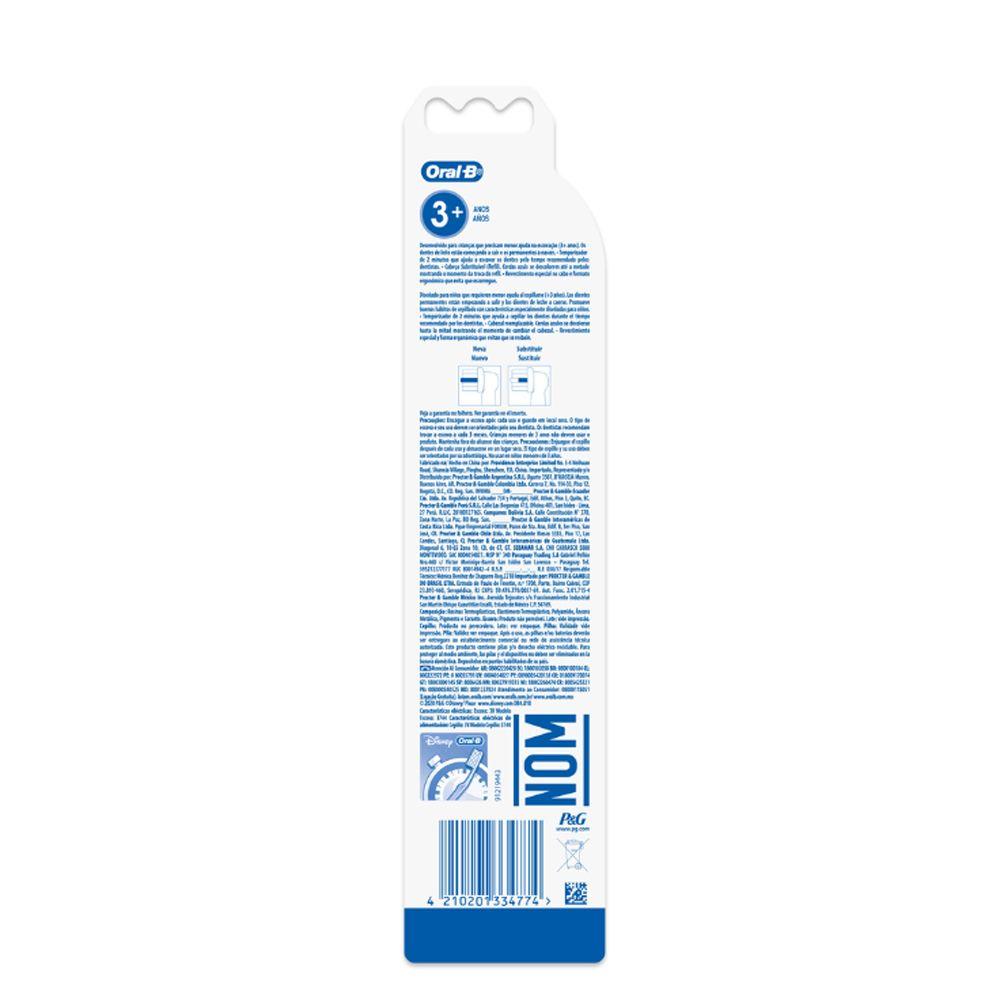 Cepillo Eléctrico Oral B Disney Pixar Cars Suave 1 Unidad-4