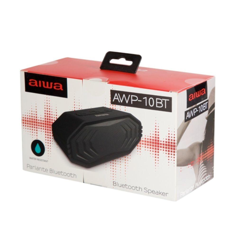 Parlante Aiwa AWP 10 BT Bluetooth Negro-4