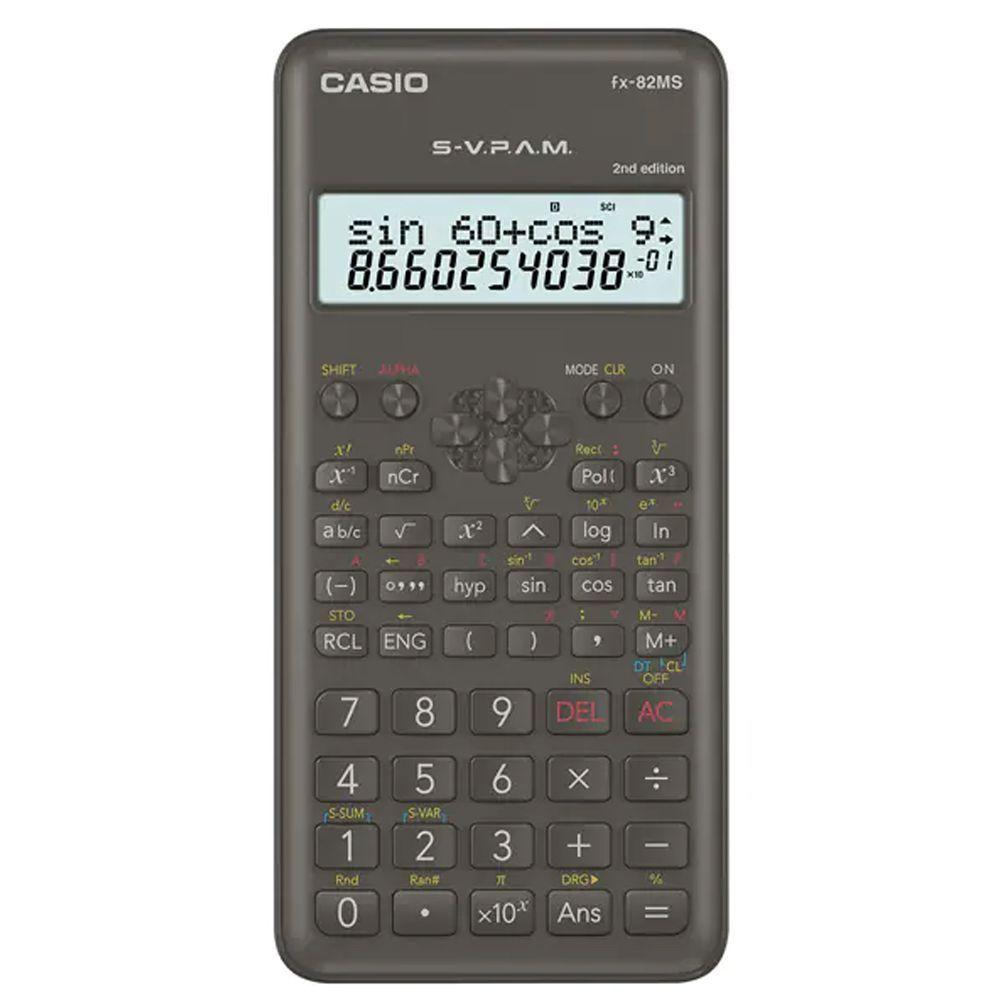 Calculadora Científica Casio FX 82MS 2 W DH F 240 Funciones-1