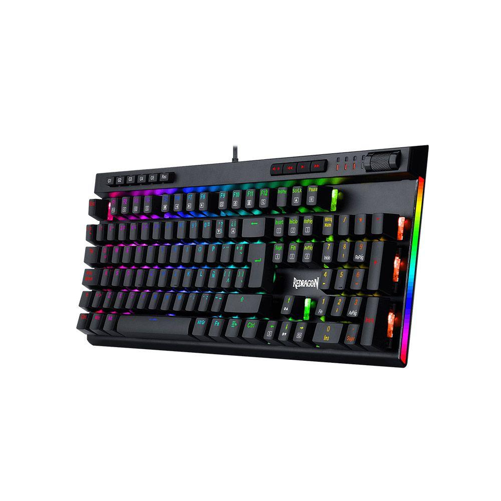 Teclado Gamer Mecánico Redragon Vata Pro K580RGB-PRO-SP-6