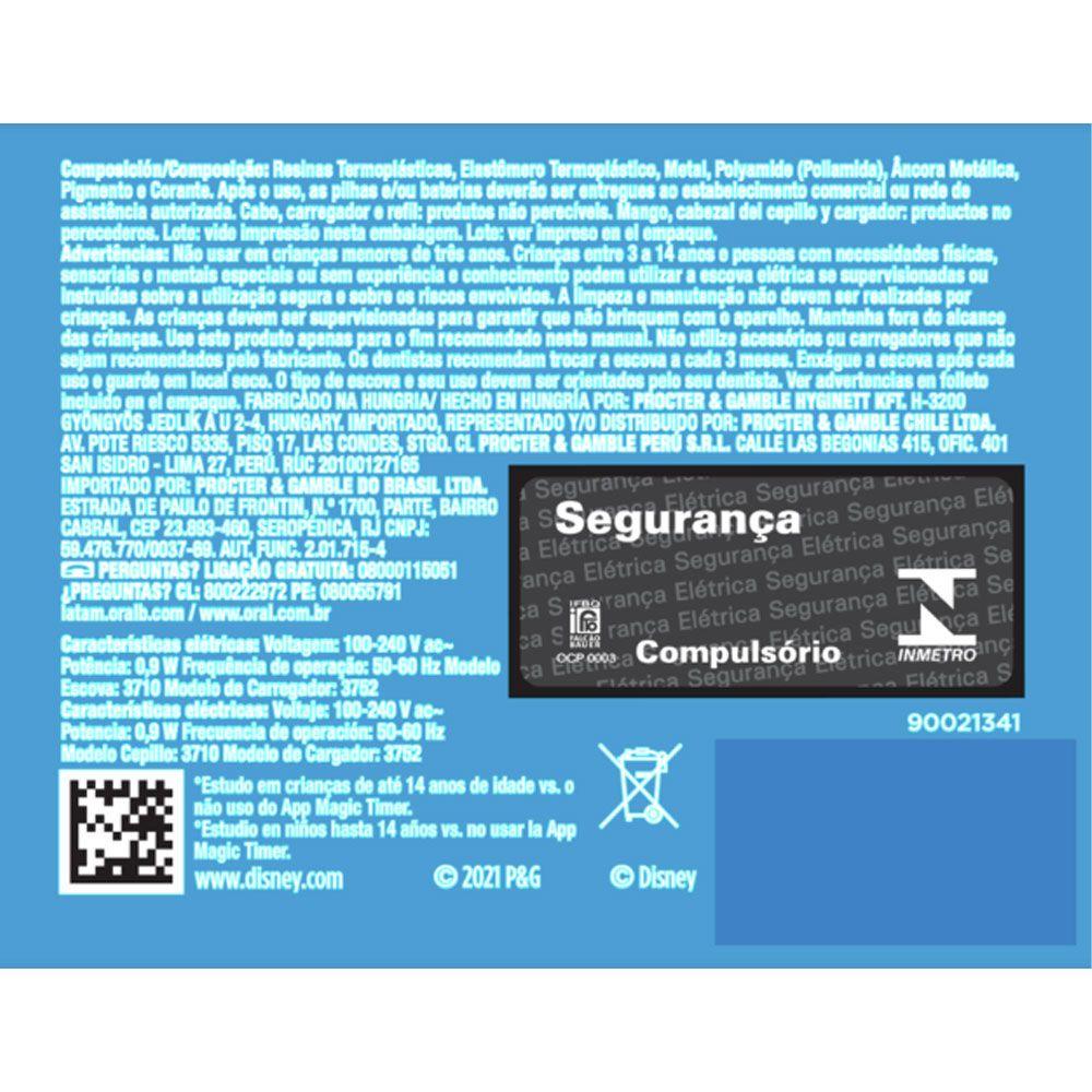 Cepillo de dientes Eléctrico Oral B Princess Vitality Kids-4